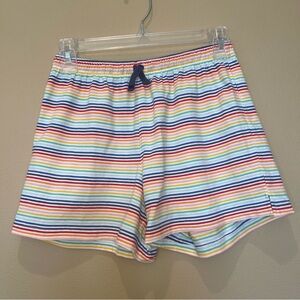 Primary Kids Size 14 Colorful Striped Shorts EUC